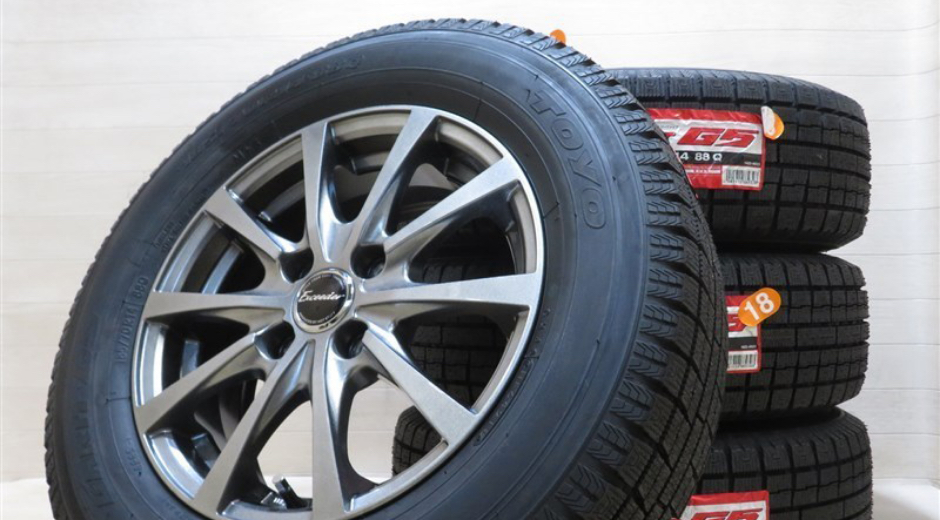 新品スタッドレスタイヤ+中古ホイールセット