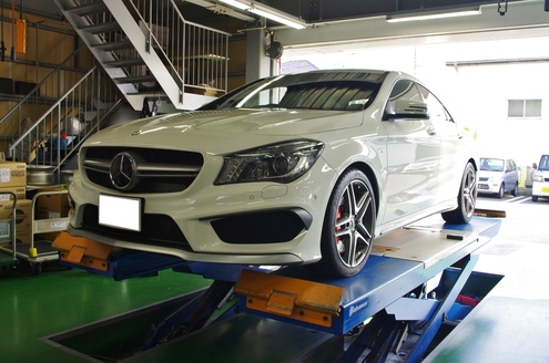 CLA45AMG BBS RI-A 18インチ