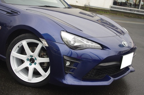 後期 86 PF07 １８インチ パールホワイト TEIN フレックスZ