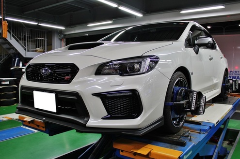 新型 ＷＲＸ sti アライメント