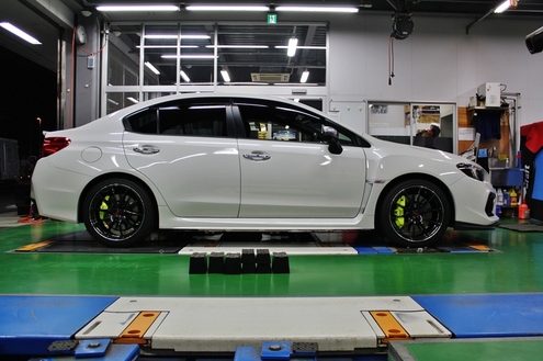 新型WRX sti VOLK RACING