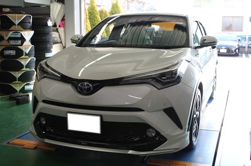 C-HR ハイブリッド ガナドールマフラー