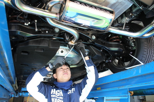 C-HR ハイブリッド ガナドールマフラー