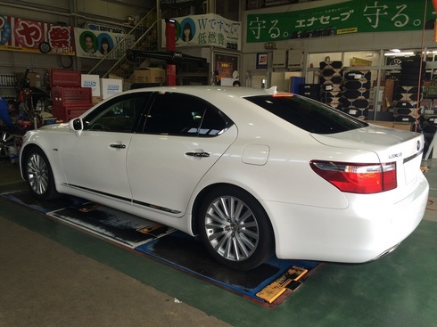 ☆LS600hに21インチ・TWS107M☆ | 知立店 | 店舗ブログ