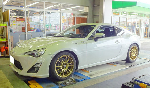 86 BRZ ザックスダンパー 純正サスペンション