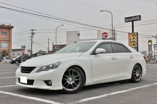 マークX HKS 車高調