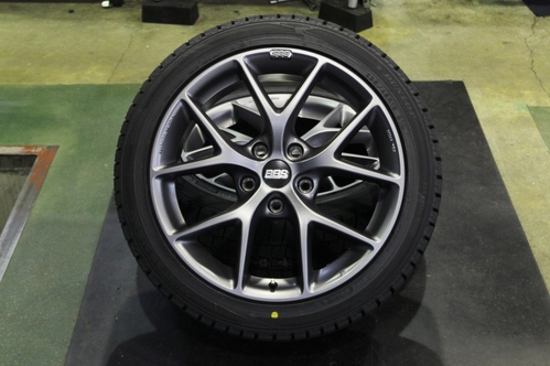 BMW X1 をBBS SRで冬支度♪ | 知立店 | 店舗ブログ | タイヤ