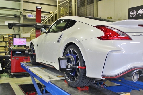 ニッサンZ34にビルシュタインB16装着！ | 知立店 | 店舗ブログ