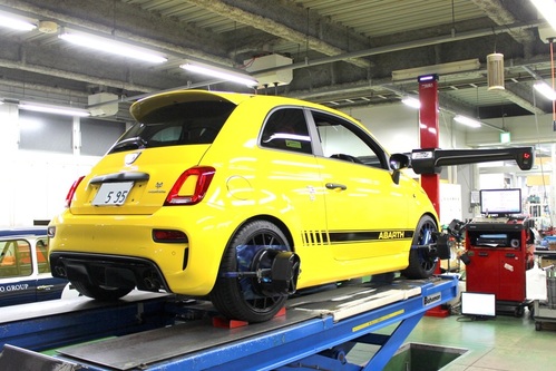 ABARTH　アライメント