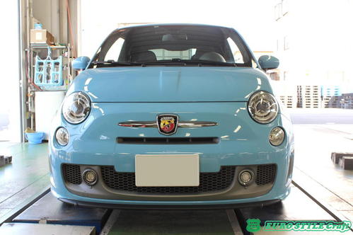 アバルト595 スタビリンク交換
