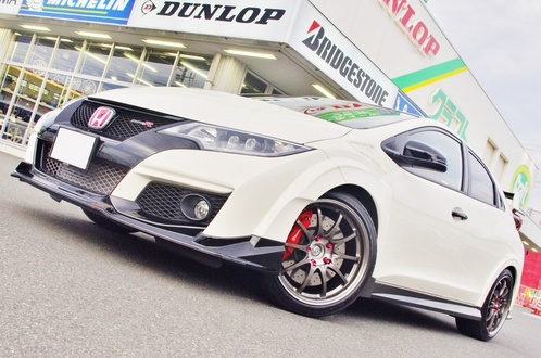 ＶＯＬＫＲＡＣＩＮＧＣＥ２８ＳＬ  ＣＥ２８ＳＬ 岐阜県 ＲＡＹＳホイール シビックタイプＲＦＫ2