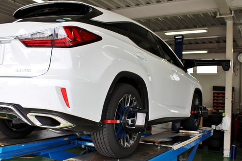 レクサスRXにRSR Ti2000でローフォルムに!! | 岐阜長良店