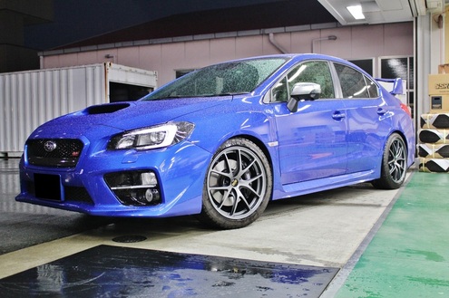 WRX STI × BBS RI-A