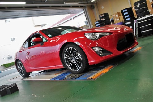 TOYOTA 86にTWS T-66GT 18インチ装着