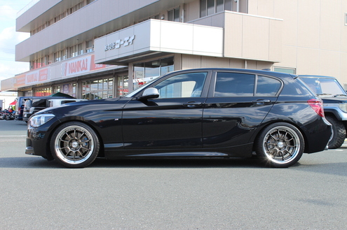 BMW 1シリーズ F20にこだわりの3ピースホイール SP5 を装着！！ | 浜松店 | 店舗ブログ | タイヤ＆ホイールの専門店「クラフト」