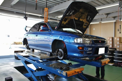 ＧＣ8　車高調取付