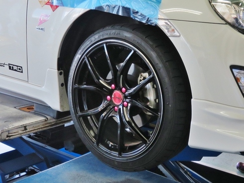 もみじページ レイズ グラムライツ 57Fxx 18インチ - タイヤ・ホイール