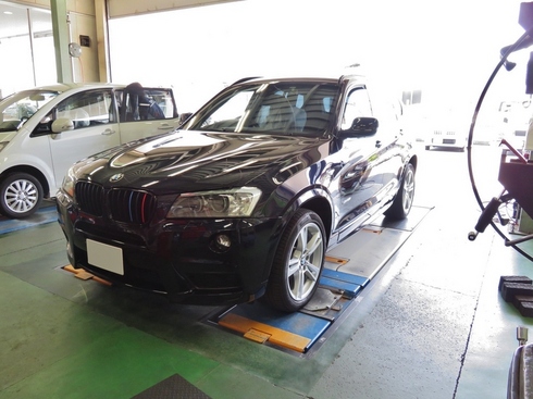 BMW X3 インチアップ ドレスアップ.JPG