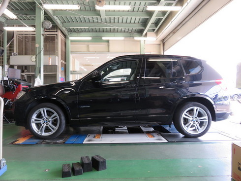 BMW X3 ホイールカスタム カスタマイズ.JPG