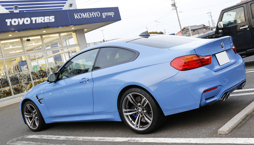 BMWM4 BMWM4タイヤ交換 BMWF82タイヤ交換 BMWF82