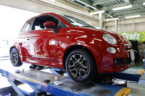 FIAT500にファットな14インチ!? | 一宮店 | 店舗ブログ | タイヤ