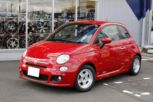 FIAT500にファットな14インチ!? | 一宮店 | 店舗ブログ | タイヤ