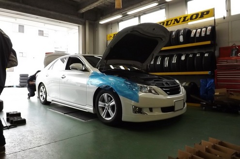 130マークXに HKS S-Style X。 | 130マークX