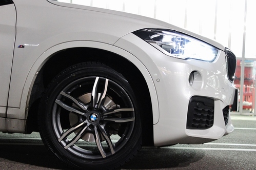 BMW X1（F48）に18インチスタッドレスタイヤ＆ホイール | ナゴヤドーム
