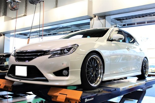 マークX ながけれ GRX120 GRX130 SSキット SSKIT ロールセンター