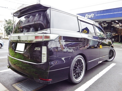 後期型 E52エルグランド × Ti2000ダウン × グノーシス