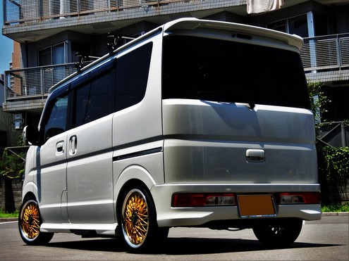 DA17W エブリィワゴンをローダウン&SSRフォーミュラ DA17W エブリィワゴンをローダウン&SSRフォーミュラ