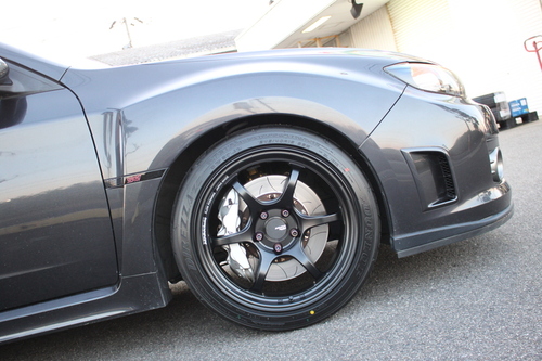 インプレッサ R205 に 超極太ホイール を入れるため・・ | 鈴鹿店 | 店舗ブログ | タイヤ＆ホイールの専門店「クラフト」