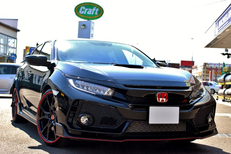 シビックタイプｒ ｆｋ８ リム幅やインセットはどの位が良いのか 厚木店 店舗ブログ タイヤ ホイールの専門店 クラフト