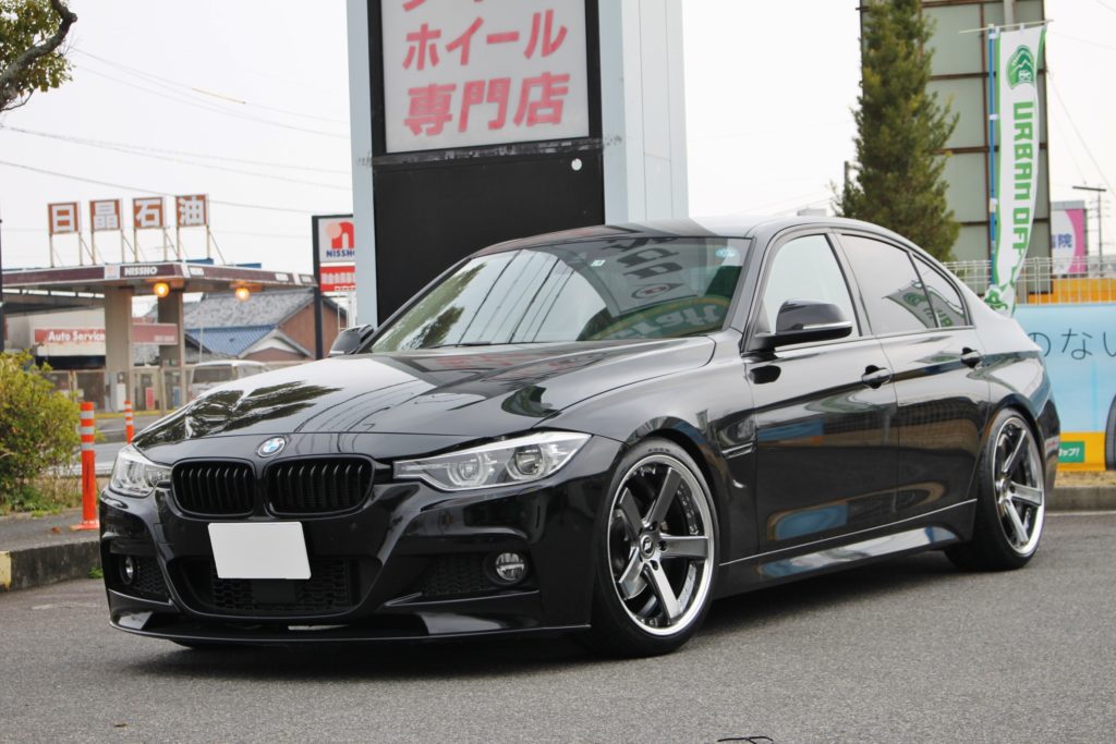 F30 Bmw に バックレーベルジースト Bst2 ディープコンケーブでインパクト仕様 鈴鹿店 店舗ブログ タイヤ ホイールの専門店 クラフト