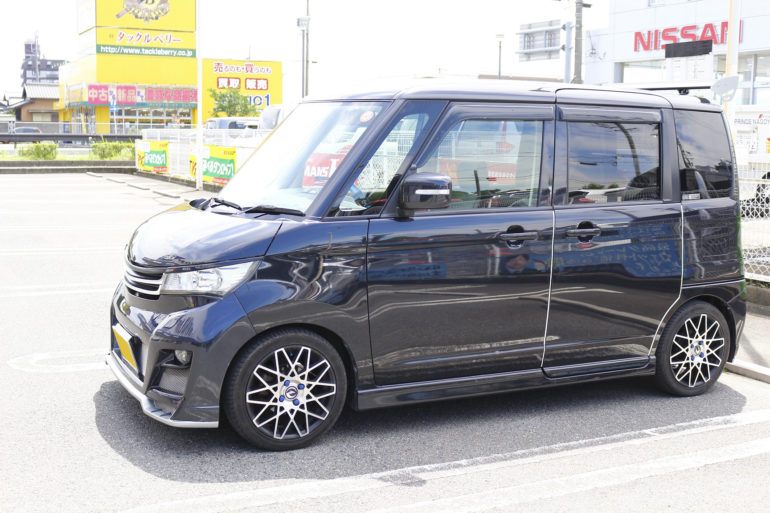 ルークスの車高調取り付け 一宮店 店舗ブログ タイヤ ホイールの専門店 クラフト