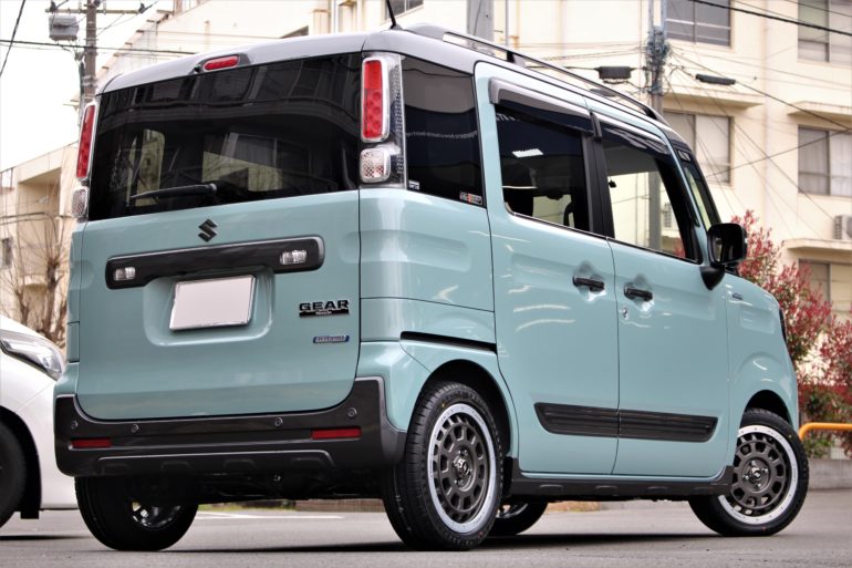 スペーシアギアにworkクラッグtグラビック 15インチ装着 相模原店 店舗ブログ タイヤ ホイールの専門店 クラフト