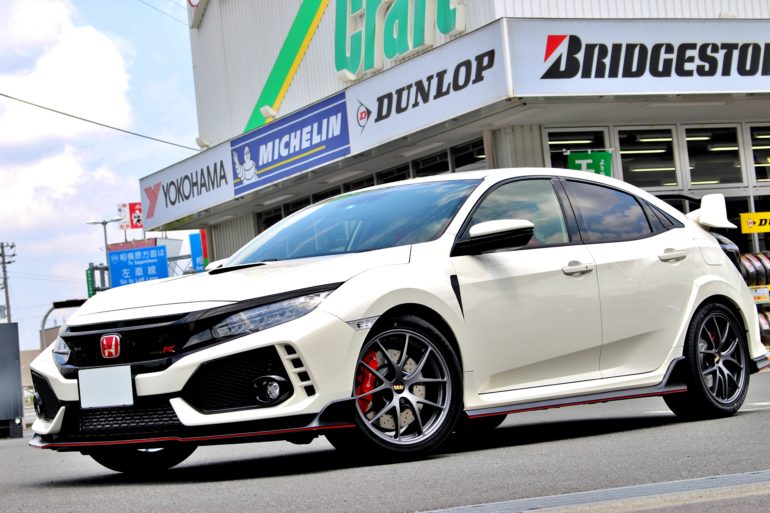 CIVIC Type-R 18インチホイール＋タイヤ4本セット