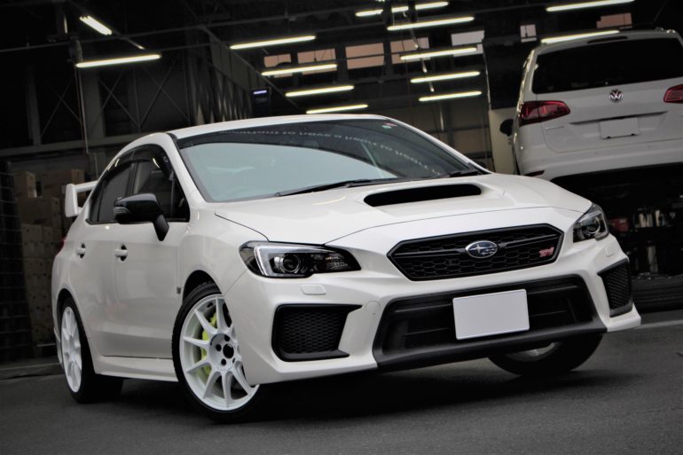 Wrx Stiにwork Mcoレーシング 18インチ装着 相模原店 店舗ブログ タイヤ ホイールの専門店 クラフト