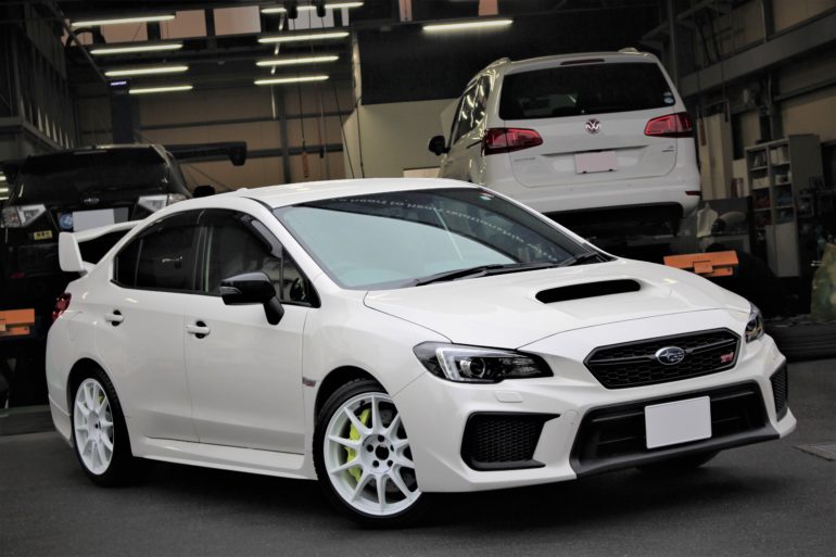 WRX STIにWORK MCOレーシング 18インチ装着！ | 相模原店 | 店舗ブログ 