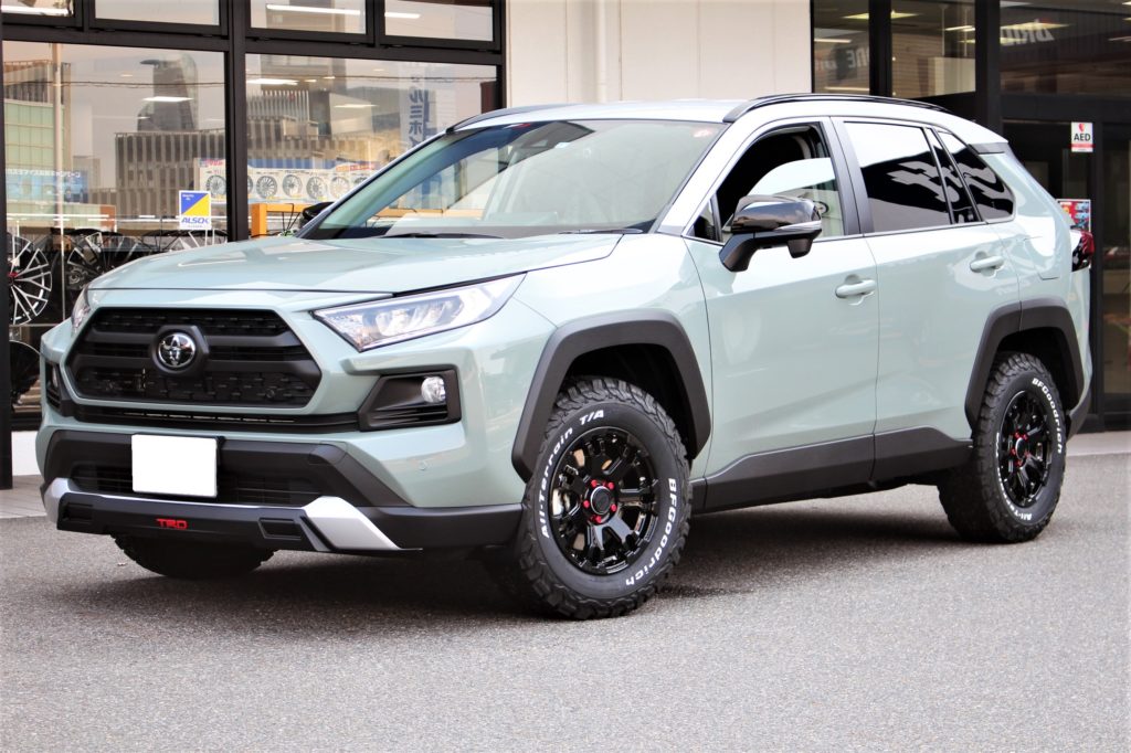 新型rav4をカスタム Rays Fdx F7 16インチ Bfグッドリッチ Urban Off Craft 中川店 店舗ブログ タイヤ ホイールの専門店 クラフト