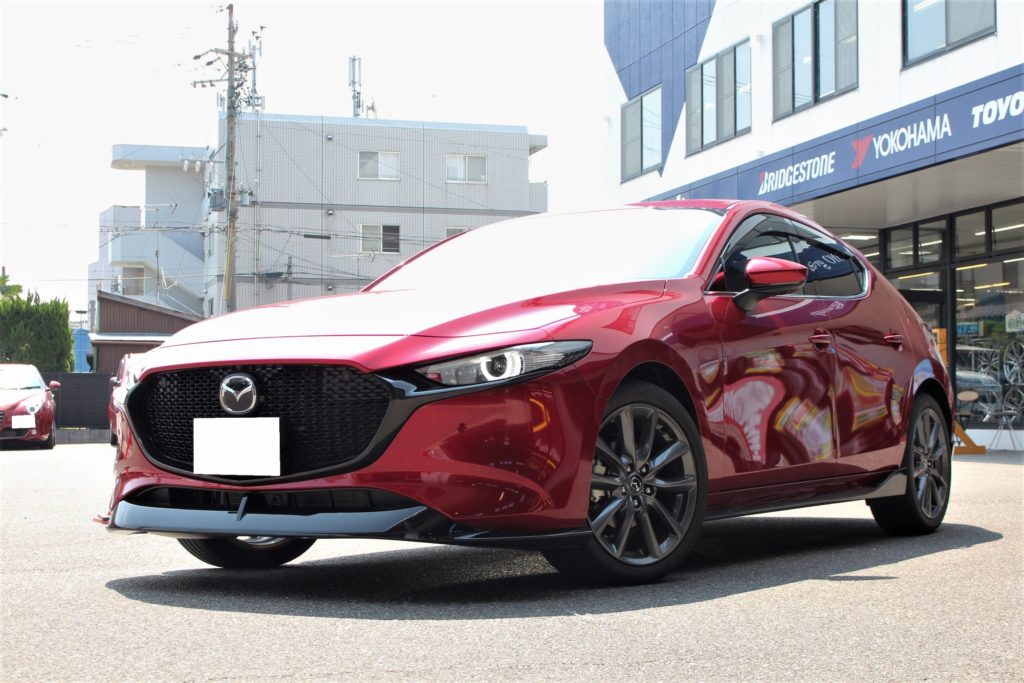 MAZDA3のホイール選び。WORKエモーションM8R 18インチ-1-。 | 中川店