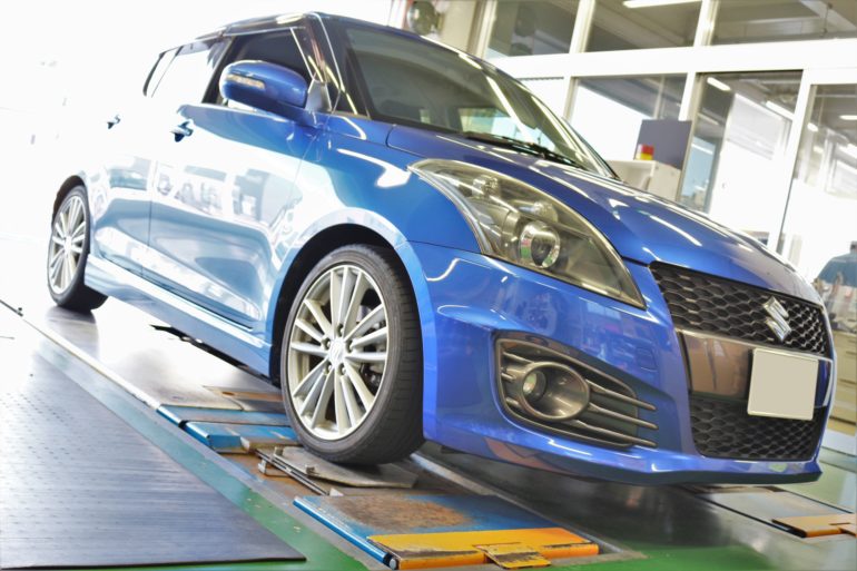 ZCS スイフトスポーツにENKEI RPF1 インチをお取付け   多治見店