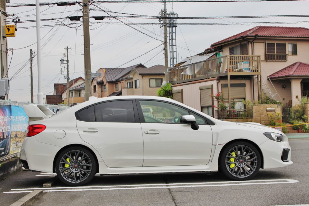 Vab Subaru Wrx Sti 後期 6ポッド を Teinモノスポーツ 車高調でローダウン 鈴鹿店 店舗ブログ タイヤ ホイールの専門店 クラフト