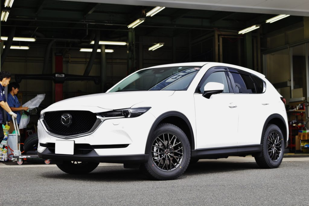 CX-5 KF型 純正17インチ ホイールタイヤセット 4本