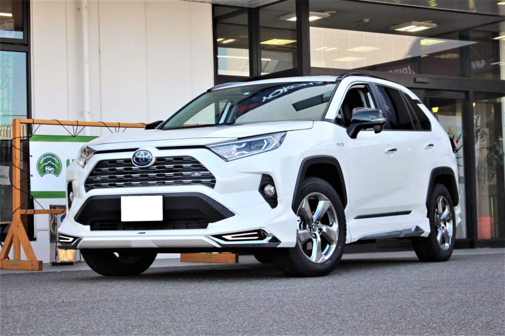 RAV4純正アルミホイール付きスタッドレスタイヤ