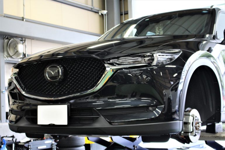 メイルオーダー CX-5 補強パーツ 室内<br>CX-5 KE系 センターフロアバー 1ピース構造4点式