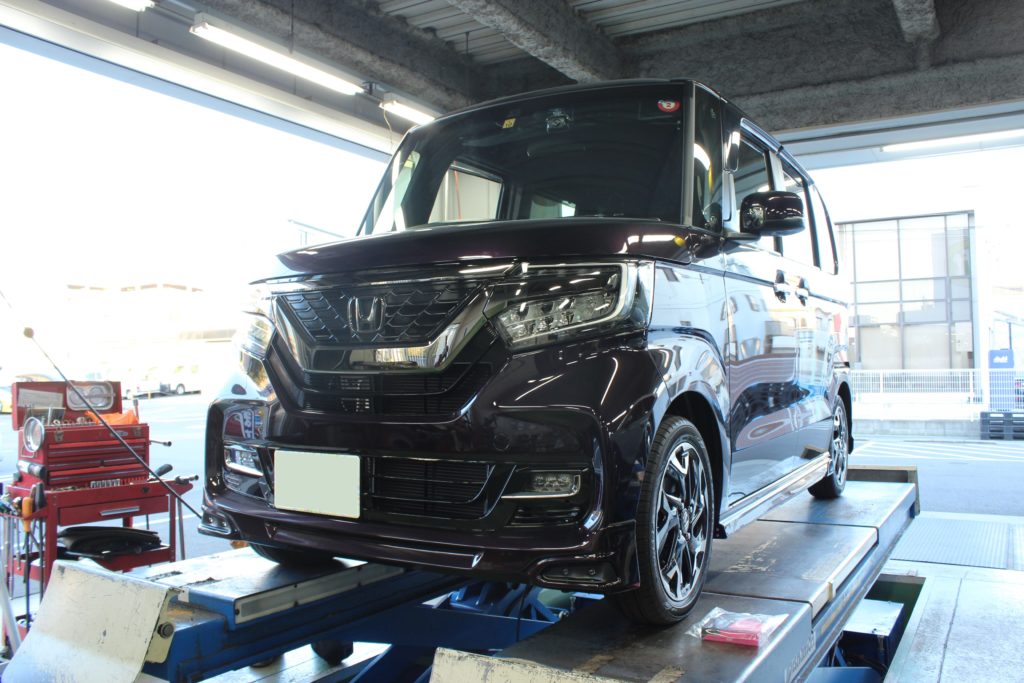 Honda N Boxカスタムにワーク エモーションt7r アルテリズムカラーで個性派仕上げに ナゴヤドーム 店 店舗ブログ タイヤ ホイールの専門店 クラフト