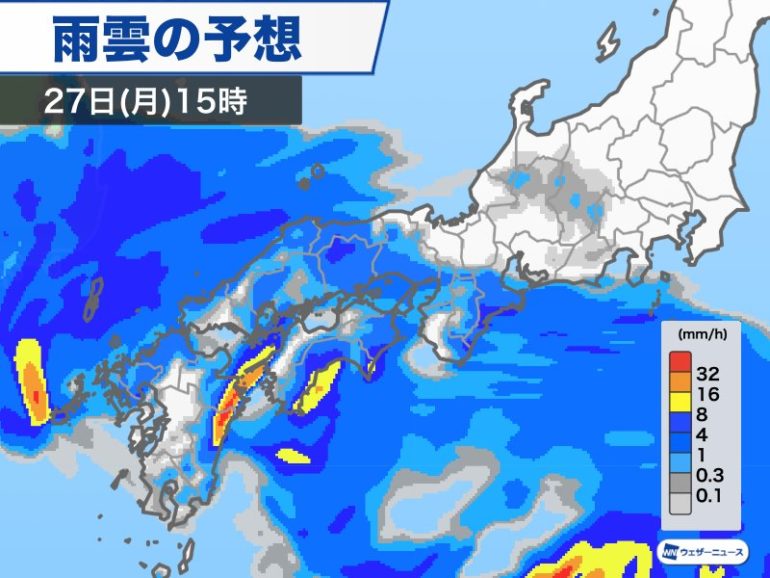 川越 天気 雨雲 レーダー