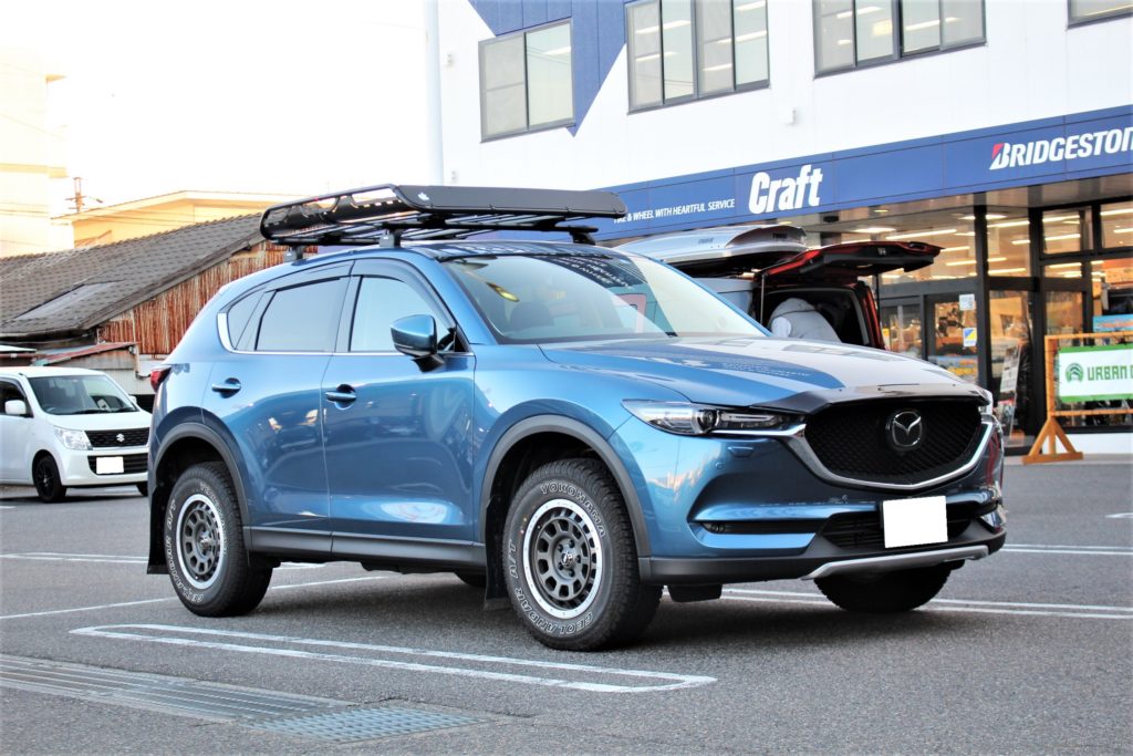 カッコイイスタッドレスタイヤセット。CX-5 × RAYSデイトナM9 17インチ