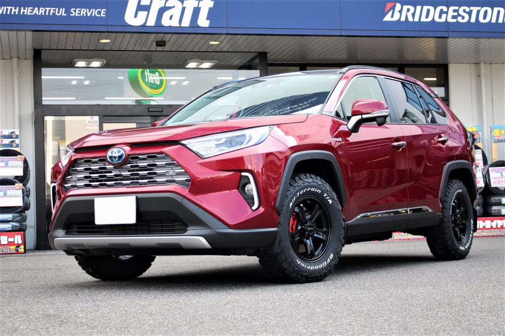 新型RAV4タイヤ、アルミホイールセット4本分